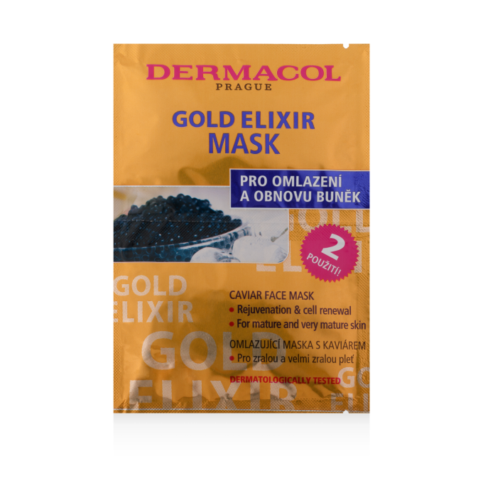Gold Elixir fiatalító maszk kaviárral