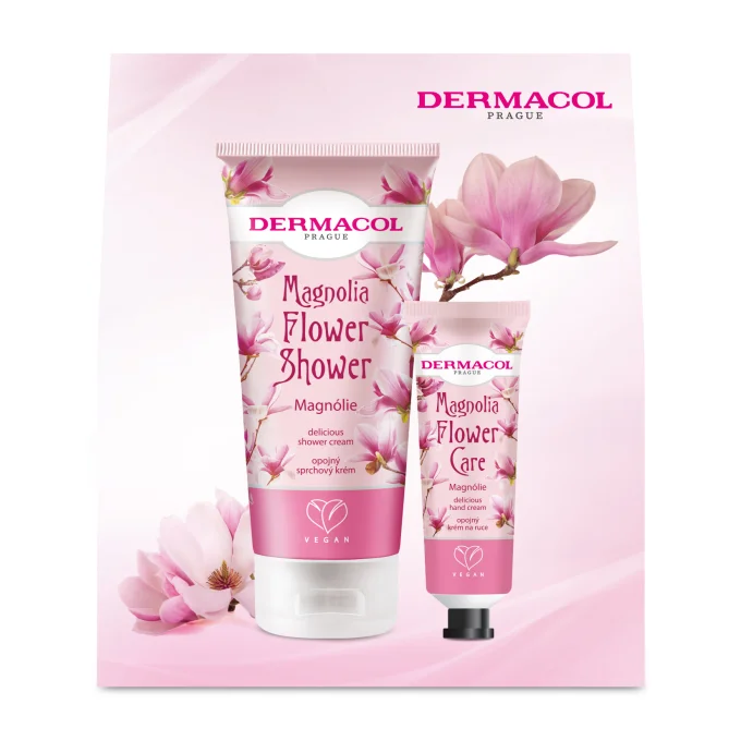 Magnolia II. ajándékcsomag – Tusfürdőkrém, kézkrém