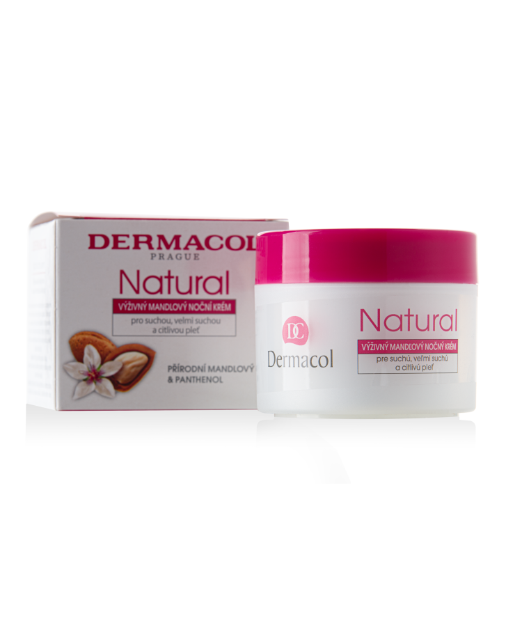 Natural tápláló mandulás éjszakai krém