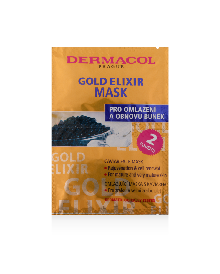 Gold Elixir fiatalító maszk kaviárral