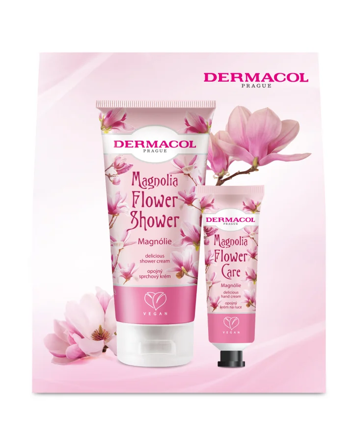 Magnolia II. ajándékcsomag – Tusfürdőkrém, kézkrém