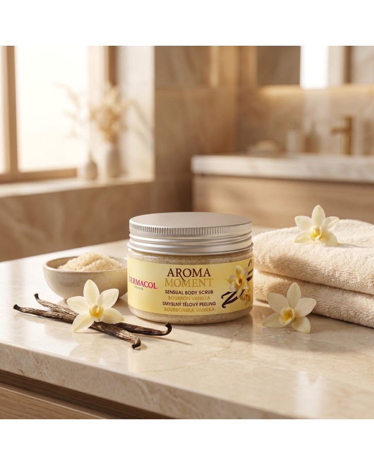 Aroma Moment - érzéki testradír bourbon vanília